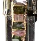 Clear Quartz Energy pendant with 7 Stones