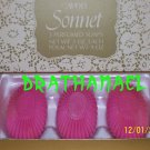 New AVON SONNET Fragrance Perfume 3 SOAP Bars Soaps