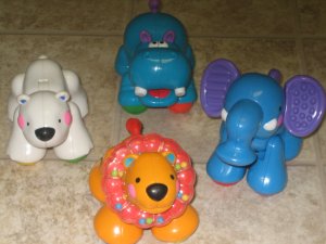 fisher price monkey elephant hippo