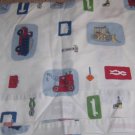 Used CONSTRUCTION TRUCK TOOLS TWIN FLAT Sheet PILLOWCASE