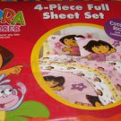 New DORA THE EXPLORER FULL Sheet Sheets SET Boots Star