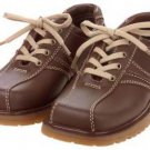 New GYMBOREE Dress SHOES Brown Sholaces Size 2 Big Boys