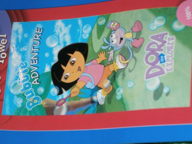 New DORA THE EXPLORER Beach Towel Boots Monkey