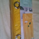 New Martha Stewart Everday Leap Frog Frogs Leapfrog Vinyl SHOWER CURTAIN Yellow