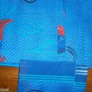 3 Piece NWOT New SPIDERMAN Twin Sheet Set Sheets Flat Fitted Pillowcase Blue Web