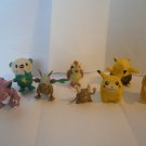 USED 8 POKEMON LOT Mini Nidoking Oshawott Shiftry Pidgey Pinsir Drowzee Psyduck