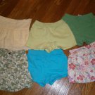 Used 6 Gymboree Shorts Skorts Flowers Camo Eyelet Size 3T Girl Green Lot