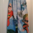 USED Disney Store THE INCREDIBLES Bottom PAJAMAS Dash SMALL 6 7 Blue Soft Fleece