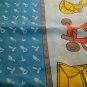 USED Bob the Builder TWIN FLAT Sheet Sheets Blue Lofty Muck Dizzy Roley Scoop