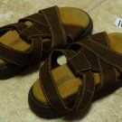 USED GYMBOREE SANDALS Sz 11 Brown Shoes Big Boys
