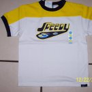 New GYMBOREE Barracuda Speed Boat SHIRT TOPS Sz 4 Boy Yellow Speedboat