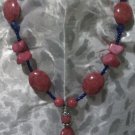 Red and Berries drop pendant
