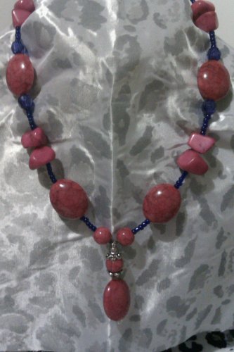 Red and Berries drop pendant