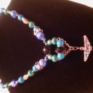 Blue Thunderbird necklace