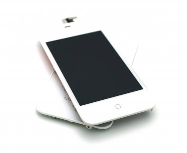 LCD Retina Screen iPhone 4 GSM WHITE Digitizer Full Set Assembly 7p Tool AT&T