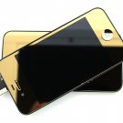 LCD Screen iPhone 4S Gold HALF Mirror Digitizer Full Set Assembly Home Button