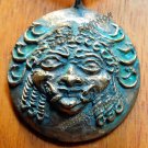 Gorgonion - Medusa Pagan Talisman - Amulet Wiccan, LARGE