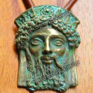 DIONISUS  - Zagreas Archaic ,Grecian Pendant , Pagan Talisman