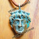 Apollo . Talisman ,Grecian Amulet , Wiccan pendant  Medium