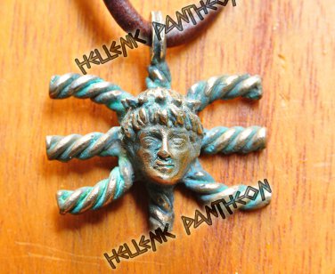 Apollo  Delphic E  Delphic E Ð­Ð EPSILON Ð­Ð. Talisman ,Grecian Amulet , Wiccan pendant  Medium