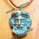 ZEUS  Large Talisman, wiccan pendant, Grecian Amulet