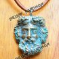 ZEUS  Large Talisman, wiccan pendant, Grecian Amulet