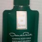 Oscar De La Renta Live in Love Foaming Body Scrub .14oz Trial Size