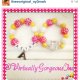 Minnie Mouse set w/name