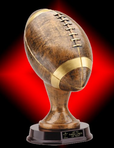 Full Size Resing Football Trophy