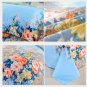 High quality printed cotton bedding 4pcs set duvet cover 200*230cm, flat sheet 230*230cm