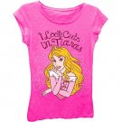Disney "I Look Cute In Tiaras" Tee Shirt Size 4