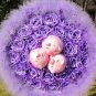 New Romantic Pig Bouquet for Wedding,Valentine, Birthday Gift- Purple