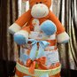 Baby Boy Bull Diaper Cake