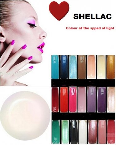 CCO Shellac UV LED gel polish all colours + CND shellac wraps