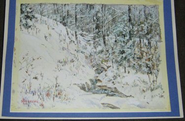 Winter In The Woods - 12 Greeting Cards