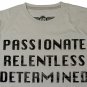 Men's Passionate Relentless Determined Graphic T-shirt