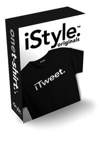 NWT iSTYLE ORIGINAL. iTweet. apple iPhone Inspired TShirt MEN SZ: XL
