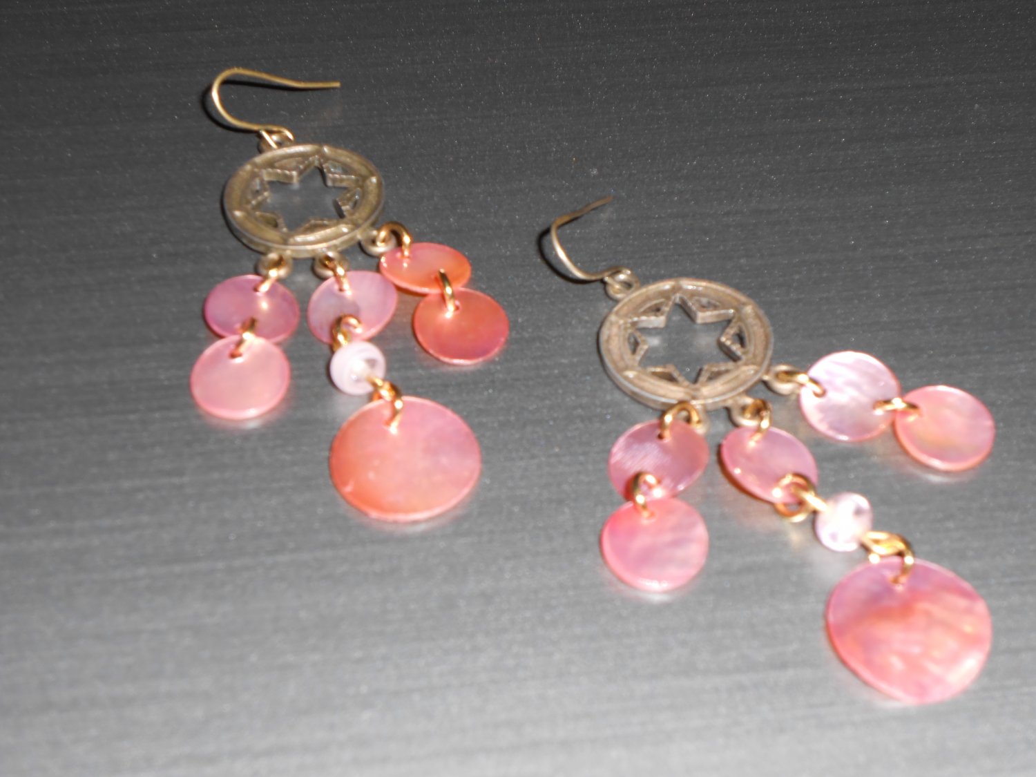 Pretty in Pink Chandelier Earrings
