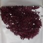 Certified Lot Of 100 Pieces Rhodolite Garnet 2 mm Round Cabochon Calibrated