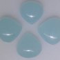 Certified AAA Quality 10 Pieces Aqua Chalcedony 12x16 MM Pear Cabochon Loose Gemstones