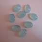 Certified AAA Quality 10 Pieces Natural Aqua Chalcedony Cabochon 13x18 mm Oval