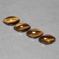 Certified Lot of 25 Pieces AAA Quality Tiger Eye 3x6 m.m. Marquise Cabochon