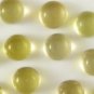 Certified AAA Quality 10 Pieces Natural Lemon Quartz 11 MM Round Cabochon Loose Gemstones