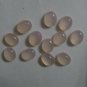 Certified AAA Quality 25 Pieces Natural Pink Chalcedony Cabochon 8x10 mm Oval Gemstones