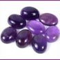 Certified Lot of 10 Pieces AAA Quality Amethyst 13x18 mm Oval Cabochon Calibarated