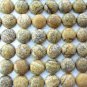 Certified Lot of 15 Pieces AAA Quality Picture jasper 17 m.m. Round Cabochon