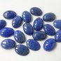 Certified Lot of 25 Pieces AAA Quality Lapis Lazuli 10x14 M.M. Oval Cabochon