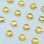Lot of 25 Pieces AAA Quality Citrine 3*3 M.M. Round Cabochon Calibarated