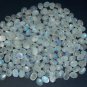 Cartified 1810 CTS RARE NATURAL RAINBOW MOONSTONE CABOCHON 190 PIECES APPROX SIZE 12*16 MM
