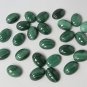 Certified AAA Quality 25 Pieces Natural Malachite Cabochon 12x16 mm Oval Loose Gemstones